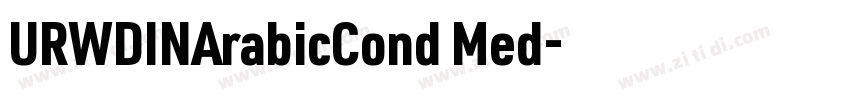 URWDINArabicCond Med字体转换 URWDINArabicCond Med字体转换